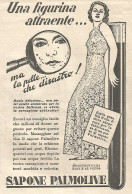 Sapone PALMOLIVE - Una Figurina Attraente.. - Pubblicitï¿½ Del 1932 - Advert - Publicités