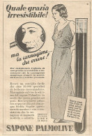 Sapone PALMOLIVE - Quale Grazia Irresistibile.. - Pubblicitï¿½ Del 1932 - Ad - Advertising