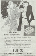 LUX Sapone Profumato - Illustrazione - Pubblicitï¿½ Del 1932 - Vintage Ad - Publicités