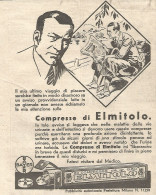 Compresse Di ELMITOLO - Illustrazione - Pubblicitï¿½ Del 1932 - Vintage Ad - Publicités