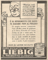 LIEBIG - E' Il Rendimento Che... - Pubblicitï¿½ Del 1932 - Vintage Advert - Advertising