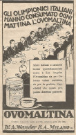 OVOMALTINA - Gli Olimpionici Italiani... - Pubblicitï¿½ Del 1932 - Advert - Publicités