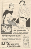 Sapone Profumato LUX - Illustrazione - Pubblicitï¿½ Del 1932 - Vintage Ad - Advertising