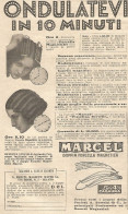 MARCEL Doppia Forcella Magnetica - Pubblicitï¿½ Del 1932 - Vintage Advert - Publicités