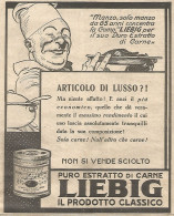 LIEBIG - Articolo Di Lusso!?... - Pubblicitï¿½ Del 1933 - Vintage Advert - Publicités