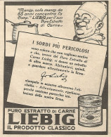 LIEBIG - I Sordi Piï¿½ Pericolosi... - Pubblicitï¿½ Del 1933 - Vintage Advert - Publicités