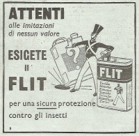 FLIT - Attenti Alle Imitazioni... - Pubblicitï¿½ Del 1933 - Vintage Advert - Publicités