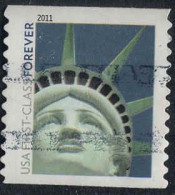 USA Poste Obl Yv:4315 Mi:4653BL Statue De La Liberté (Obl.mécanique) - Gebruikt
