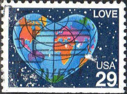 USA Poste Obl Yv:1938a Mi:2132Ero Love (Obl.mécanique) - Oblitérés