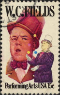USA Poste Obl Yv:1267 Mi:1410 W.C.Fields Performing Arts (Beau Cachet Rond) - Used Stamps