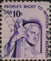 USA Poste Obl Yv:1179 Mi:1319yA People's Right To Petition For Redress (Beau Cachet Rond) - Oblitérés