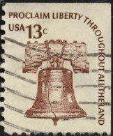 USA Poste Obl Yv:1074 Mi:1191yD Proclaim Liberty Throughout All The Land (Lign.Ondulées) - Usati