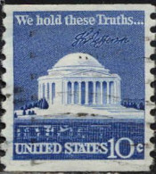 USA Poste Obl Yv:1008a Mi:1127yC We Hold These Truths (Lign.Ondulées) - Gebruikt