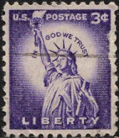 USA Poste Obl Yv: 581 Mi:656A Liberty In God We Trust (Obl.mécanique) - Usados