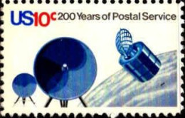 USA Poste N* Yv:1065 Mi:1184 200 Years Of Postal Service Télécommunications (sans Gomme) - Ongebruikt