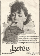 Lytï¿½e Parfumeur - Pubblicitï¿½ Del 1926 - Old Advertising - Advertising