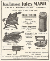 Anciens ï¿½tablissements Jules MANIL - Pubblicitï¿½ Del 1926 - Old Advertising - Advertising