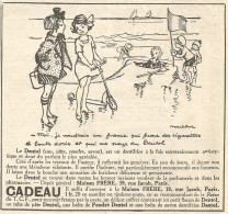 Dentifricio DENTOL - Vignetta - Pubblicitï¿½ Del 1926 - Old Advertising - Reclame