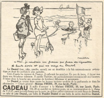 Dentifricio DENTOL - Vignetta - Pubblicitï¿½ Del 1926 - Old Advertising - Publicités