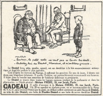 Dentifricio DENTOL - Vignetta - Pubblicitï¿½ Del 1926 - Old Advertising - Advertising