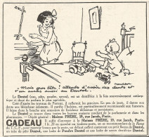 Dentifricio DENTOL - Vignetta - Pubblicitï¿½ Del 1926 - Old Advertising - Reclame