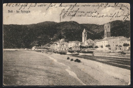 Cartolina Noli, La Spiaggia  - Sonstige & Ohne Zuordnung