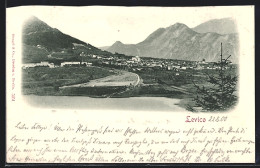 Cartolina Levico, Stadtansicht Aus Der Ferne  - Autres & Non Classés