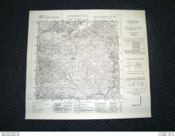 Grande Carta Topografica Monte Marmontana E Dintorni Dettagliatissima I.G.M. - Geographical Maps