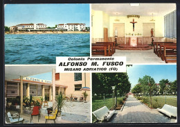 Cartolina Misano Adriatico, Colonia Permanente Alfonso M. Fusco  - Altri & Non Classificati