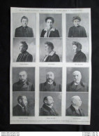 Gli Humbert-Daurignac Fotografati A Madrid Per L'Illustration Stampa Del 1903 - Other & Unclassified