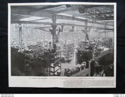 Fougères: Laboratorio In Una Fabbrica Di Scarpe Chiusa Stampa Del 1907 - Other & Unclassified