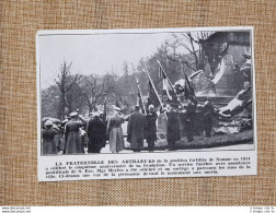 Al Forte Di Namur Nel 1936 Quinto Anniversario Artiglieria Mgr Heylen Belgio - Otros & Sin Clasificación