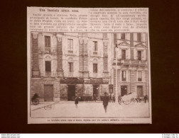 Lecce Nel 1910 Piazza Principale La Facciata Senza Casa Puglia - Sonstige & Ohne Zuordnung