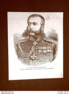 Michail Dmitrievi? Skobelev Nel 1877 Generale Di Russia 1843 - 1882 - Ante 1900
