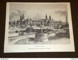 L'Esposizione Universale Colombiana Di Chicago Nel 1893 Galleria Delle Macchine - Before 1900