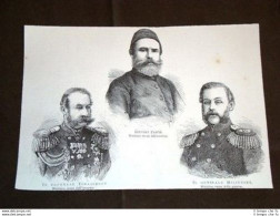 Djevdet Pascià Turchia Timascheff E Miliutine Russia - Before 1900