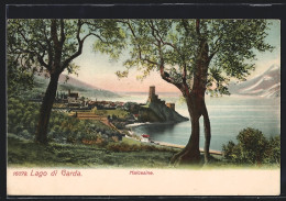 Cartolina Malcesine, Ansicht Mit Dem Gardasee  - Altri & Non Classificati