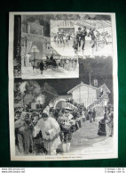 Il Carnevale A Napoli Nel 1884 - Voor 1900