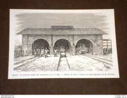 Mali En 1889 Kayes Le Nouveau Depot Des Machines - Voor 1900