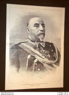 Generale Domenico Primerano Di Napoli Nel 1893 Capo Di Stato Maggiore In Italia - Before 1900