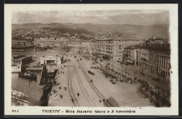 Cartolina Trieste, Riva Nazario Sauro E 3 Novembre  - Trieste