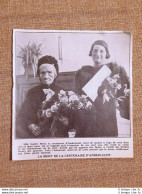 Anderlecht Nel 1936 Morte Della Centenaria M.lle Sophie Mous Belgio - Sonstige & Ohne Zuordnung