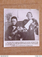 Anderlecht Nel 1936 Morte Della Centenaria M.lle Sophie Mous Belgio - Altri & Non Classificati