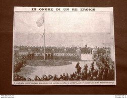 Le Havre Nel 1916 41° Re Alberto E Consumo Munizioni WW1 Prima Guerra Mondiale - Other & Unclassified