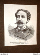 Domenico Farini Nel 1878 Montescudo, 2 Luglio 1834 – Roma, 18 Gennaio 1900 - Before 1900