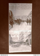 Napoli Nel 1907 Sciopero Dei Tramvieri Disordini Di Torretta E Piedigrotta - Other & Unclassified