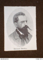 Congresso Socialista Bologna 1904 Rivoluzionario E Riformista Rinaldo Rigola - Altri & Non Classificati