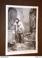 Esposizione D'arte Di Venezia Nel 1887 Tardi Ravveduta Quadro Di B. Giuliano - Before 1900