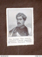 Personaggi Illustri Del 1859 Generale Gerolamo Ulloa - Autres & Non Classés