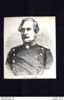 Il Generale Karl Friedrich Von Steinmetz Incisione Del 1870 - Avant 1900